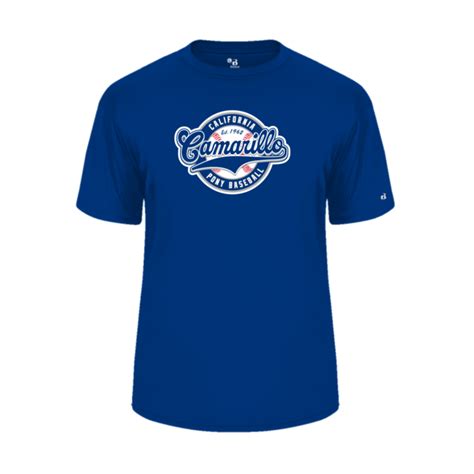 Badger Camarillo Pony Baseball Performance Jersey - Circle Logo ...