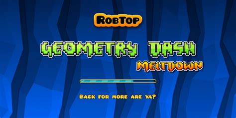 Geometry Dash Meltdown Screenshots Mobygames