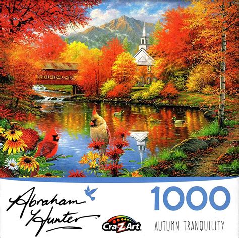 Autumn Tranquility Pieces Roseart Puzzle Warehouse