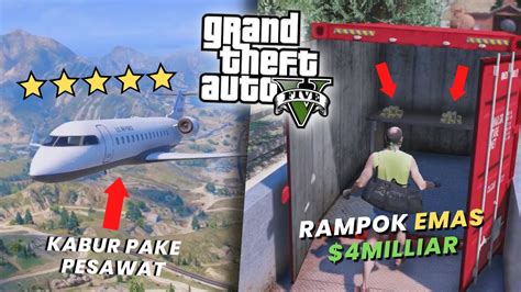 GTA 5 Mod MISI EPIC PERAMPOKAN EMAS DI KERETA GTA 5 YouTube