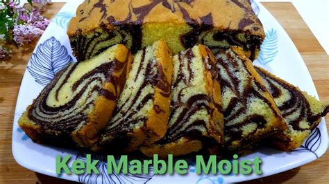 Kek Marble Moist Simple Tanpa Mixer Sukatan Cawan Versi Kak Ani Youtube