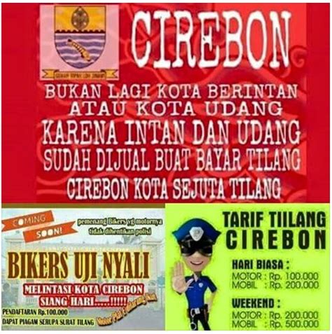 Kompilasi Penyebab Tilang yang Unik oleh Polisi Cirebon – Mercon Motor