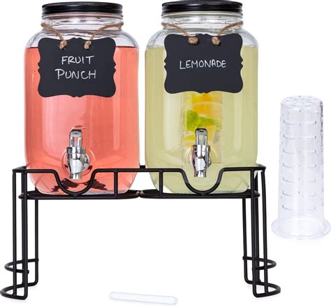 Amazon Beverage Dispenser With Stand For Parties Two 1 Gallon