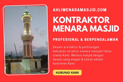 Kontraktor Menara Masjid Profesional AHLIMENARAMASJID