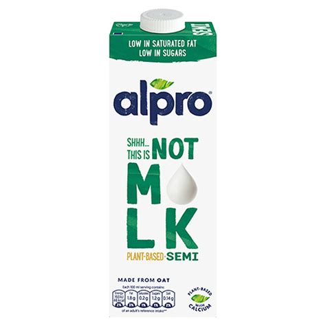 Alpro Shhh This Is Not Milk Semi Oat 1 L Storefront En