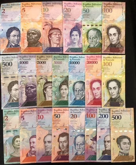 Colecci N Completa De Billetes De Venezuela Env O Gratis