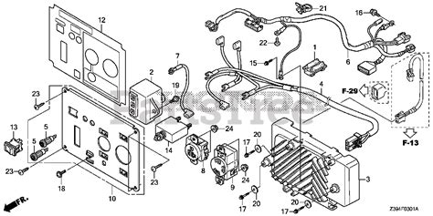 Honda Eu2000i Generator Parts Catalog