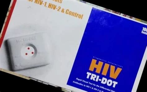 Plastic Jmitra Hiv Tri Dot Rapid Test Card Size 100 Test At Rs 6300