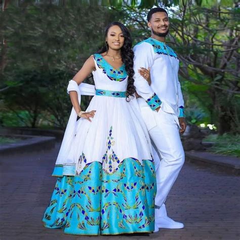 Traditional Ethiopian Eritrean Habesha Wedding Dresses Ethiopianclothing