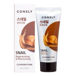 CONSLY Snail Mucus Regenerating Creamy Cleansing Foam Восстанавливающая ...