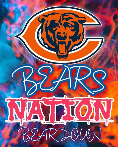 #ChicagoBears #Fans | Chicago bears, Bear, Chicago