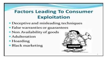 consumer exploitation consumerism consumer protection