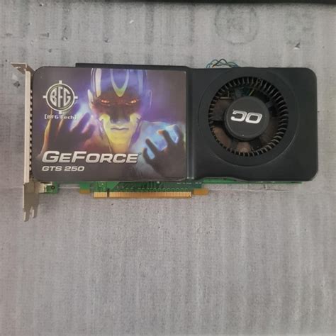 Jual Bfgtech Geforce Gts 250 Gts250 1gb Gddr3 Minus Tak Tampil Shopee