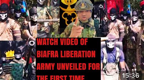 Just Now First Video Of Biafra Liberation Army Unveile Set To Be