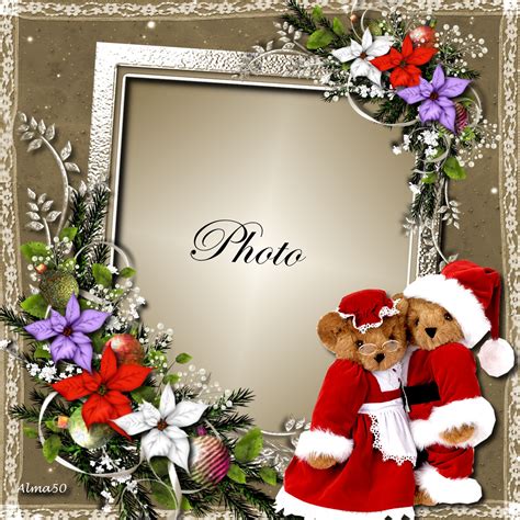 Alma S Christma Frames December Christmas Frame Alma