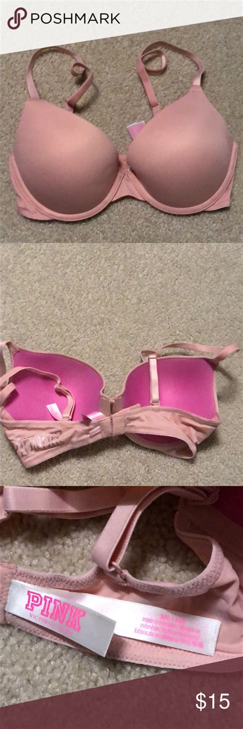 Victorias Secret Pink Wear Everywhere Push Up Bra Push Up Bra Secret Pink Bra