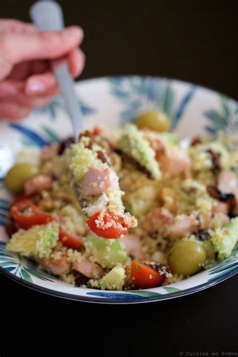Salade De Couscous Au Poulet Cuisine En Scène Le Blog Cuisine De