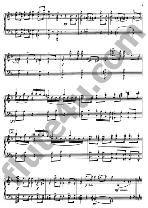 Sheet Music Concerto En Re Mineur [concerto In D Minor] Doppler F 2