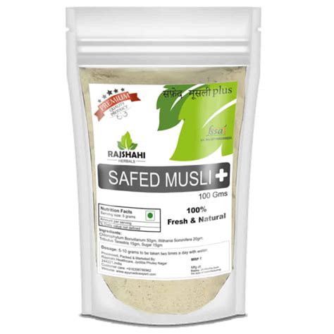 Safed Musli Powder Benefits And Price