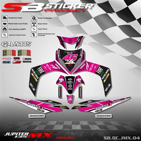 Jual Decal Full Body Jupiter Mx Old Decal Sticker Full