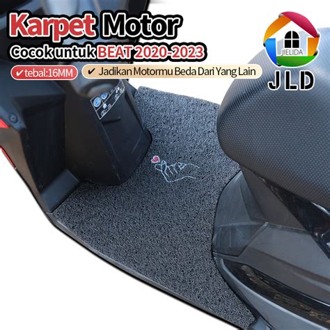 Jual JieLiDa Karpet Motor Beat 2020 2023 Karpet Beat F1 Esp New Deluxe