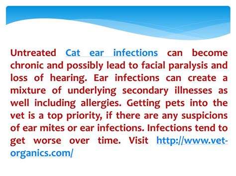 Ppt Cat Ear Infections Diagnosis Symptoms Treatment Powerpoint