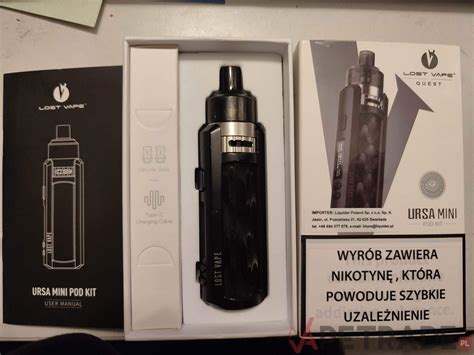 Ursa Mini Pod Kit Jak Nowy Gwarancja Vapetradepl Giełda E