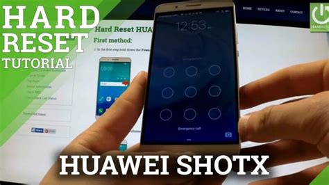 Hard Reset Huawei Shotx Remove Pattern Lock By Emui Recovery