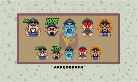 Create Custom Twitch Emotes Sub Badges And Animate For Your Stream By