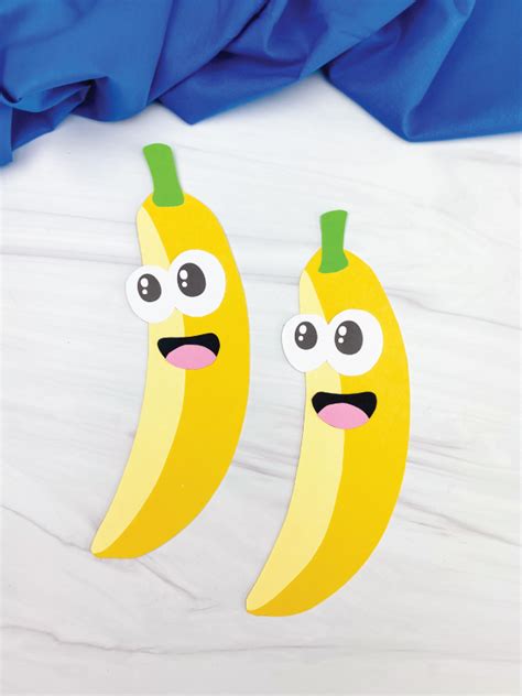 Free Printable Banana Craft For Kids - Simple Everyday Mom