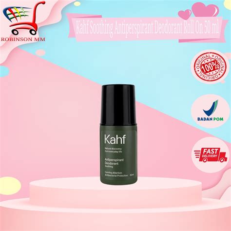 Jual Kahf Soothing Antiperspirant Deodorant Roll On 50 Ml Shopee