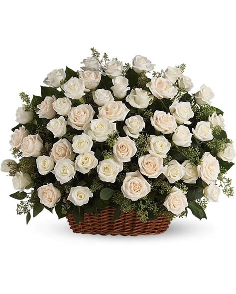 Beautiful Rose Basket Yara Flowers Shop