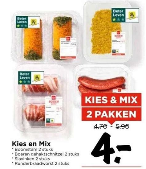 Kies En Mix Aanbieding Bij Vomar Folders Nl