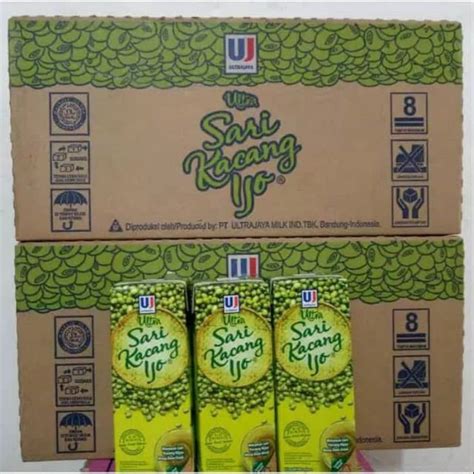 ULTRA SARI KACANG HIJAU 1 DUS ISI 24 PCS 250 ML Lazada Indonesia