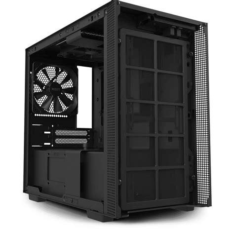 Nxzt H210i Black Tempered Glass Mini Itx Gaming Case