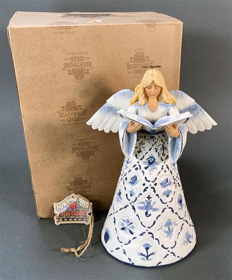 At Auction JIM SHORE HEARTWOOD CREEK ANGEL IN BOX