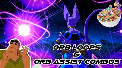 DBFZ Beerus Orb Loops And Orb Assist Combos YouTube