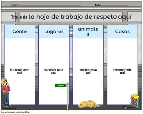 Resp Paisaje Color Storyboard Por Es Examples