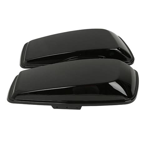 TCMT Vivid Black Saddlebag Lids Fit For Harley Touring '14-'24