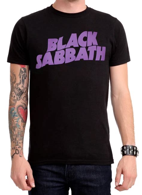 Black Sabbath Purple Logo Ozzy Osbourne T Shirt New Licensed And Official