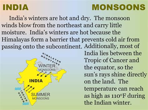 India Monsoons Ppt Download