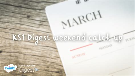 Ks1 Digest March Catch Up Twinkl Digest Education News