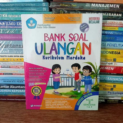 Jual Buku Pintar Bank Soal Ulangan Kurikulum Merdeka Sd Kelas