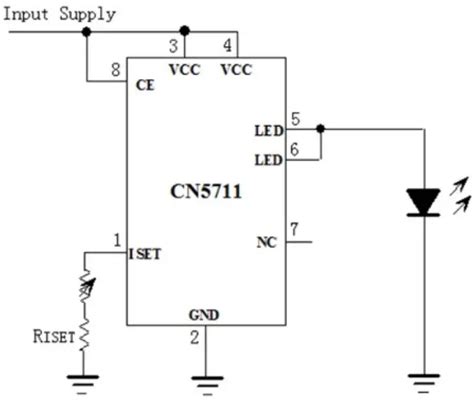 Instructables CN5711 Driving LED With Arduino Or Potentiometer Instructions