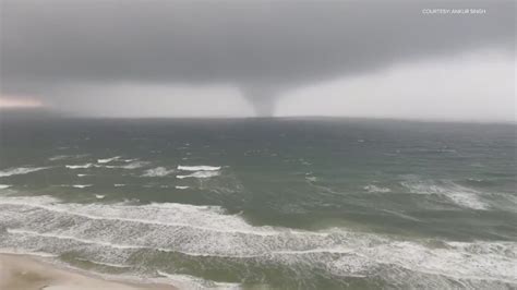 Panama City Beach waterspout: See it come ashore | wtsp.com