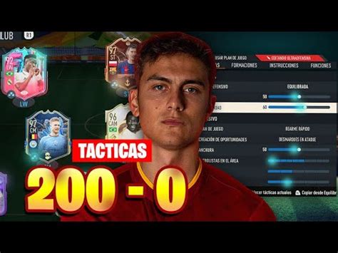 LAS MEJORES TACTICAS 4 2 2 2 EN FIFA 23 HAGO 200 0 EN FUT CHAMPIONS