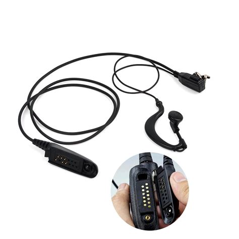 5pcs Hys Na Mog801 2 Pin K Walkie Talkie With Ptt Mic Earphone Two Way Radio Headphones High