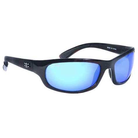 Tortoise Frame Steelhead Sunglasses With Blue Mirror Lenses Sh1bmtort The Home Depot