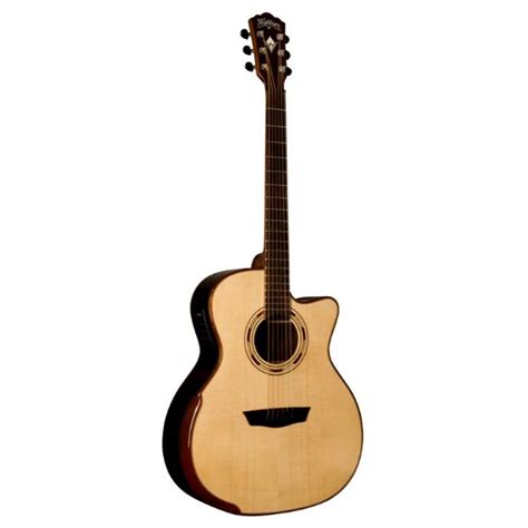 Washburn Comfort Deluxe 25 Series Grand Auditorium Cutaway Acoustic