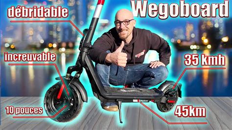 La trottinette électrique Wegoboard Boomer Pro à tout pour séduire les